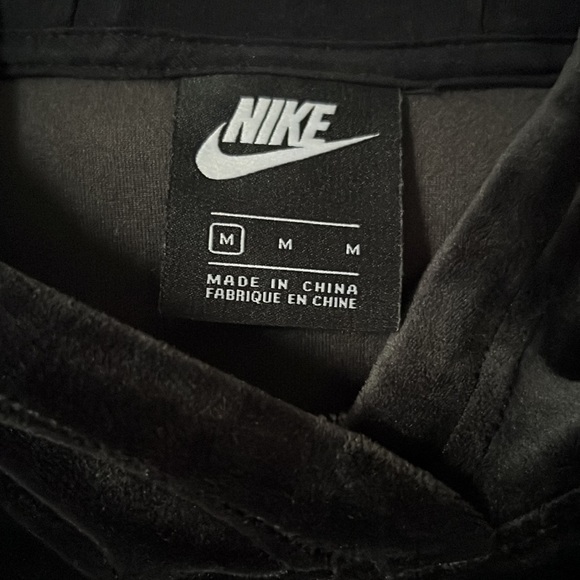 Nike Velour Cropped Hoodie - Picture 4 of 4